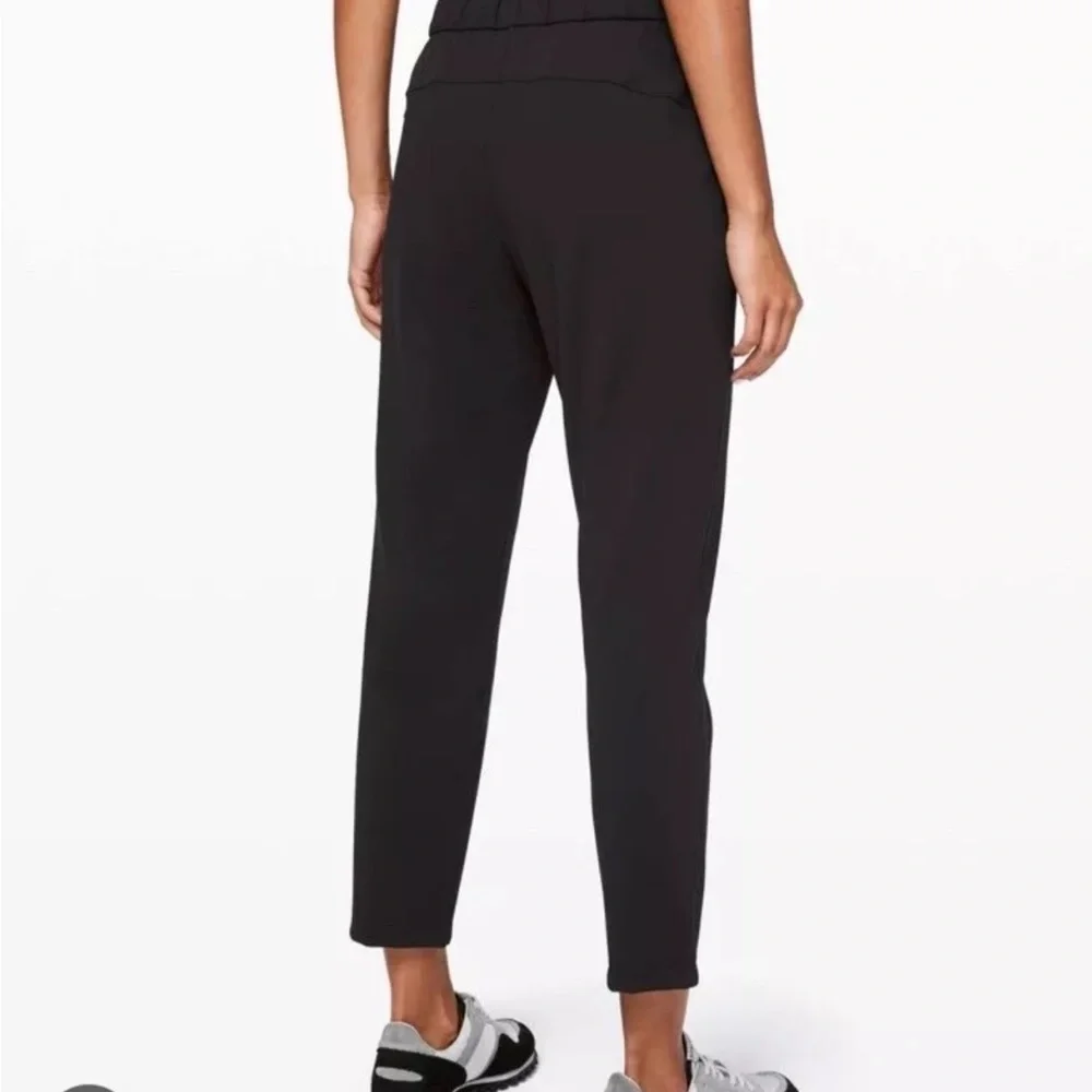 Lululemon Pants Womens Size 2 Black OnThe Fly Full On Luxtreme Pull On Athletic
